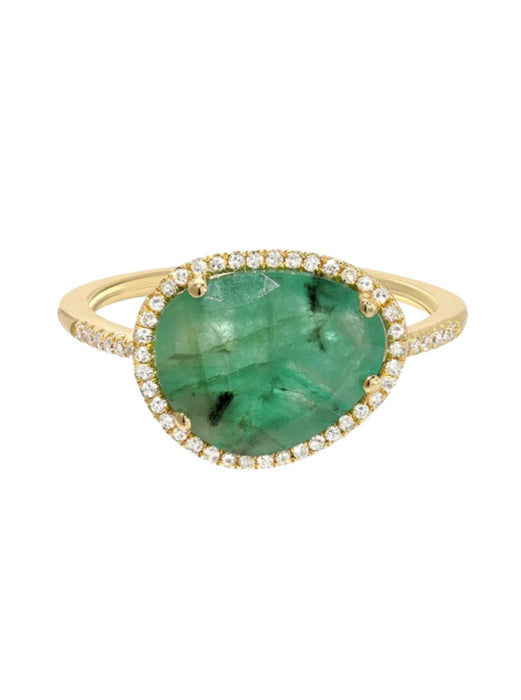 Green onyx ring