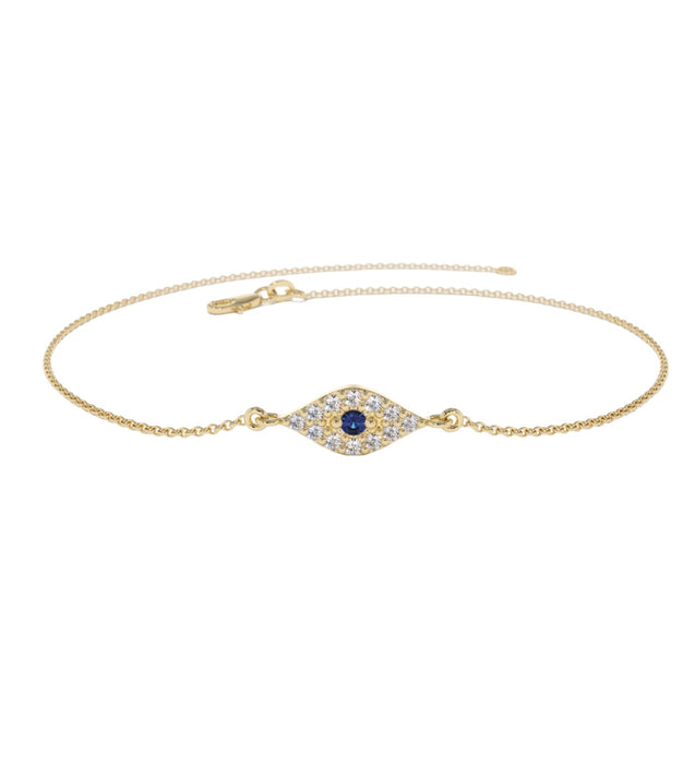 Evil eye bracelet