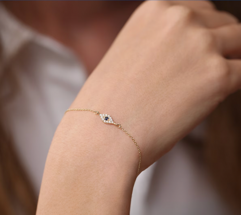 Evil eye bracelet