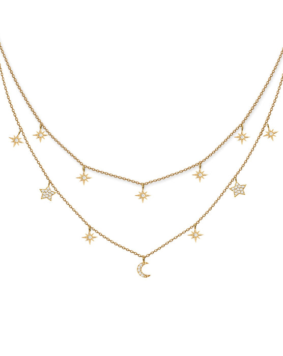 Constellation Necklace Double Strand