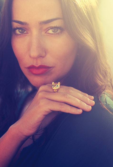 Leopard ring