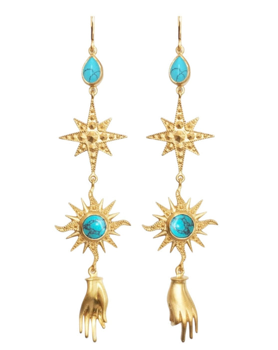 ORION EARRINGS | Turquoise