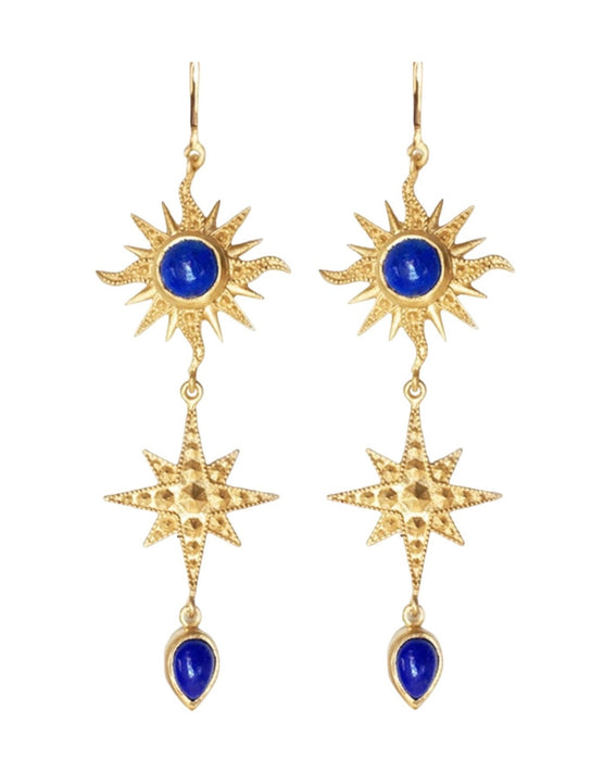 BELLATRIX EARRINGS | Lapis Lazuli